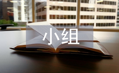 小組工作總結