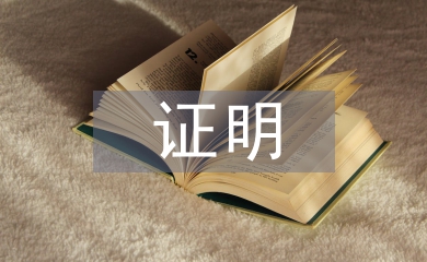 收入證明